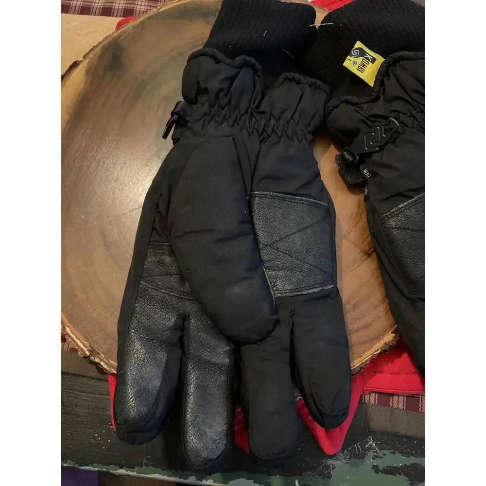 Kombi Black Insulated Winter Gloves - Size Large
